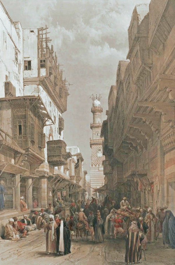 Mosque el Mooristan, Cairo by David Roberts